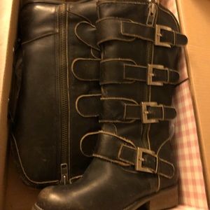 Macie Bean Corral Tall Top Buckles